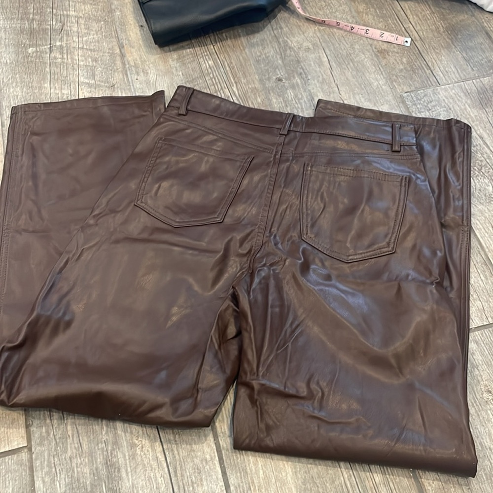Garage faux leather pants - Picture 4 of 4